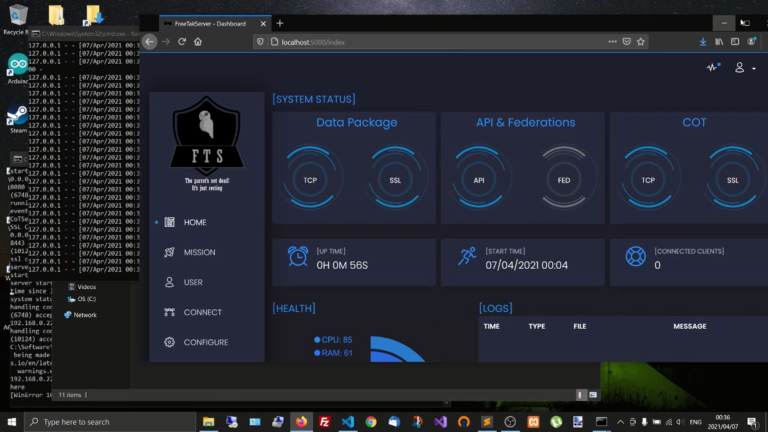 FREETAKSERVER ON WINDOWS | Radical Tech Tutorials